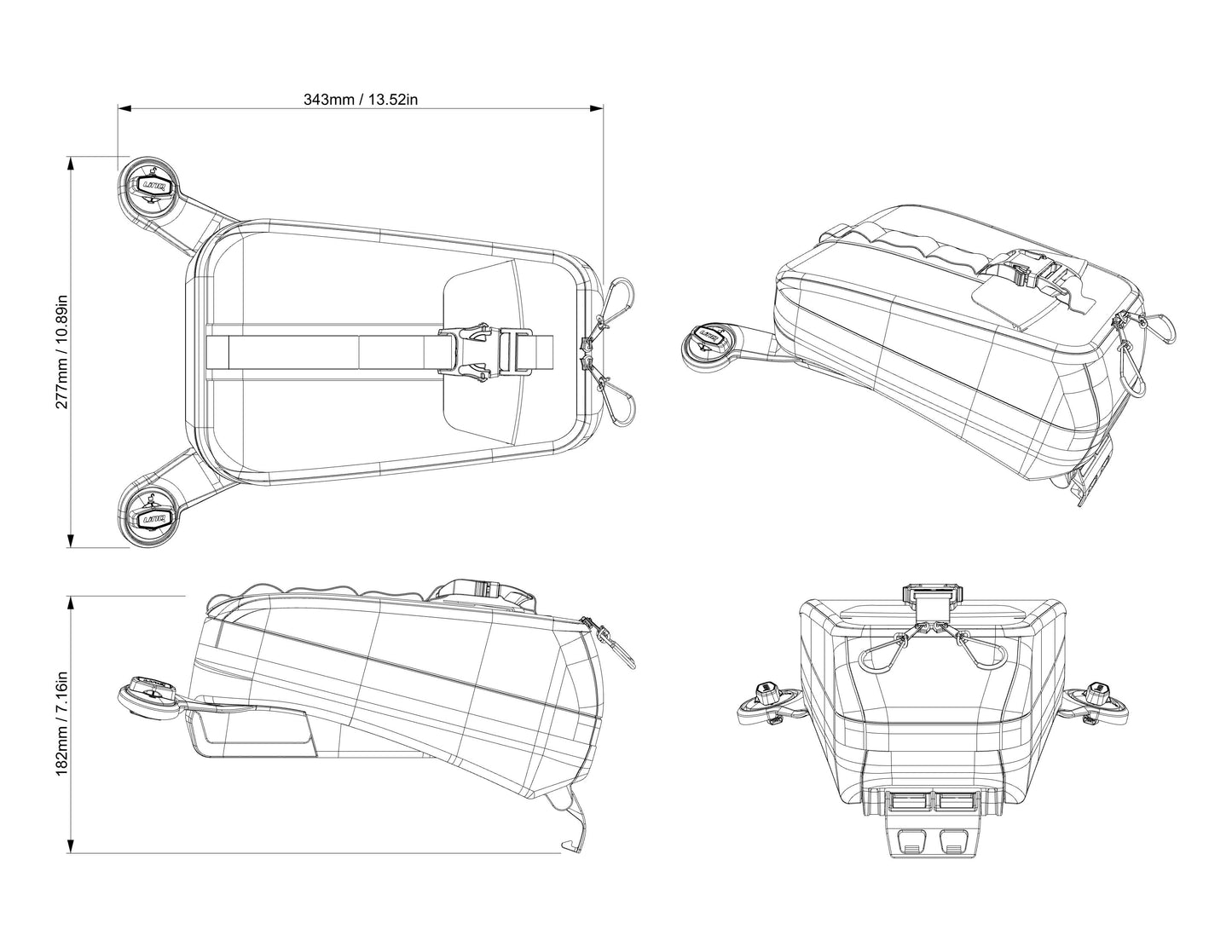 Sac de Réservoir LinQ Nano Can-Am Canyon
