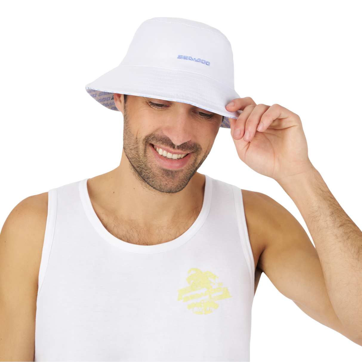 Chapeau Seau Sea-Doo Réversible Unisexe