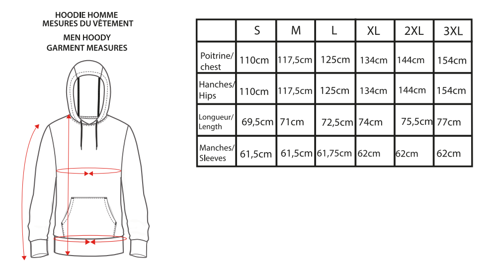 Hoodie BRAAAP gris pour homme