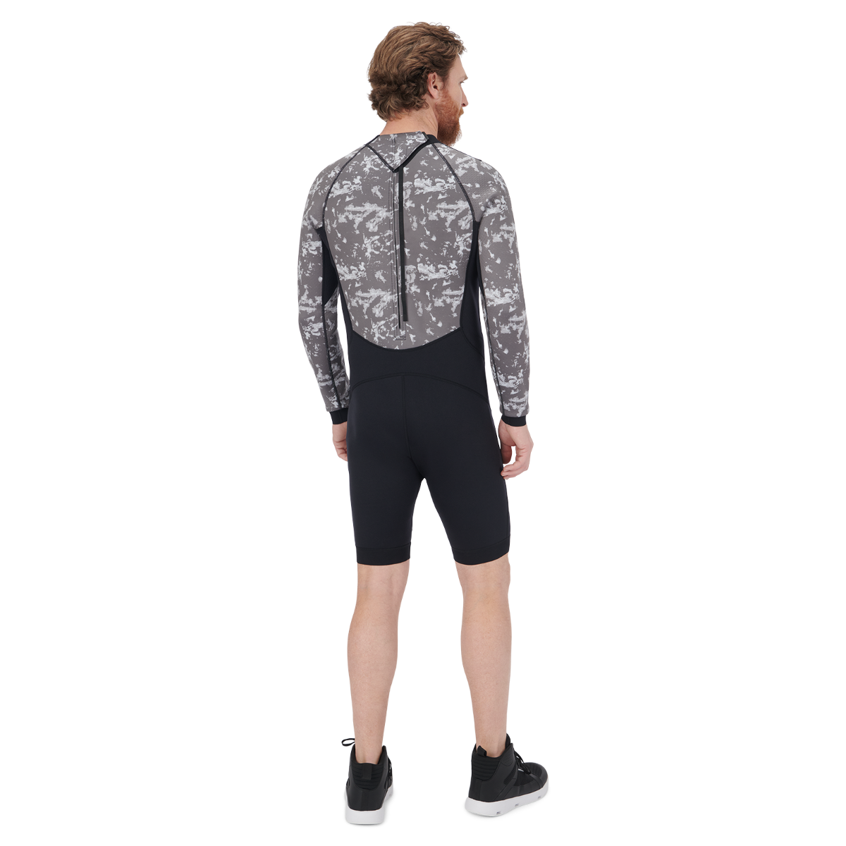 Combinaison courte 2/2 mm à manches longues en Néoprène pour homme Sea-Doo