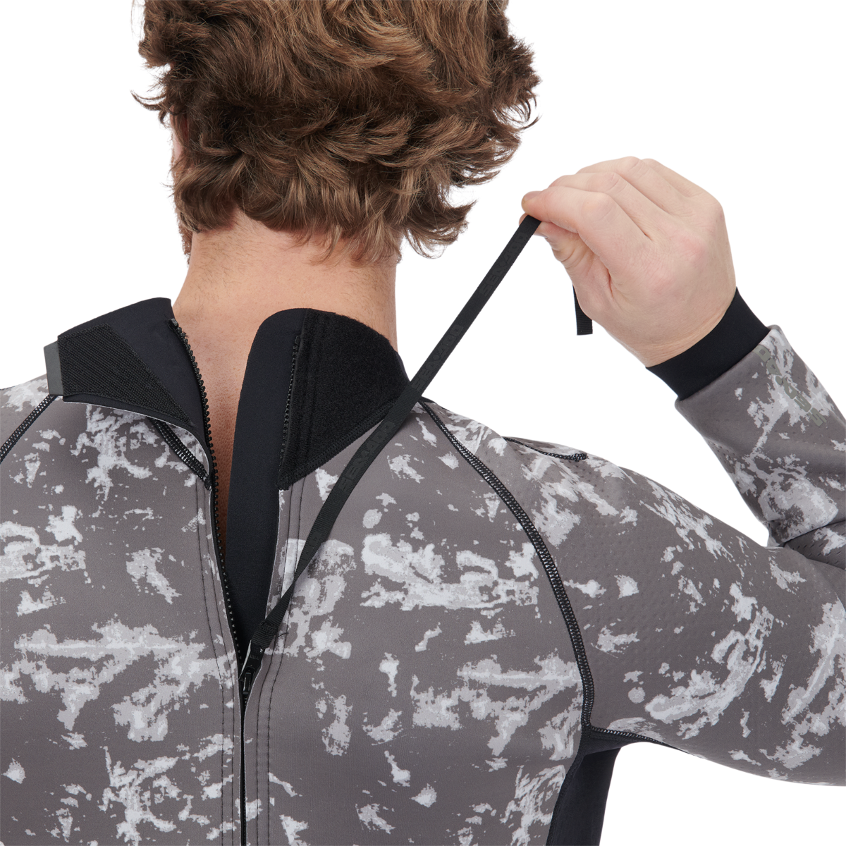 Combinaison courte 2/2 mm à manches longues en Néoprène pour homme Sea-Doo