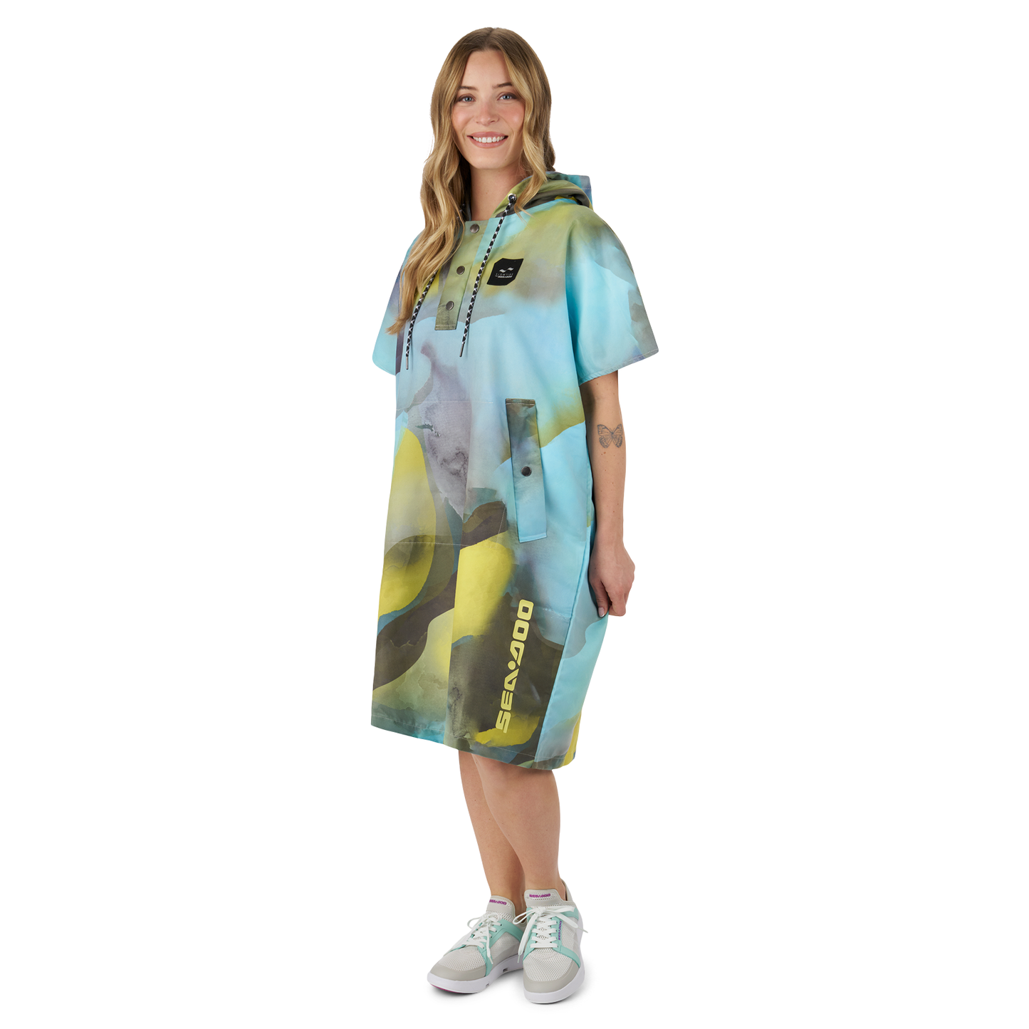 Poncho Sea-Doo unisexe à séchage rapide par Slowtide