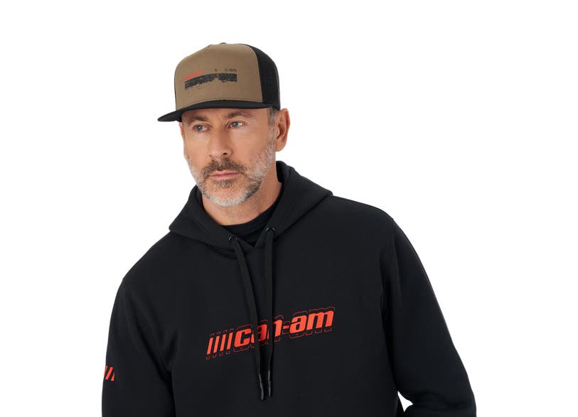 Casquette à visière droite Can-Am unisexe