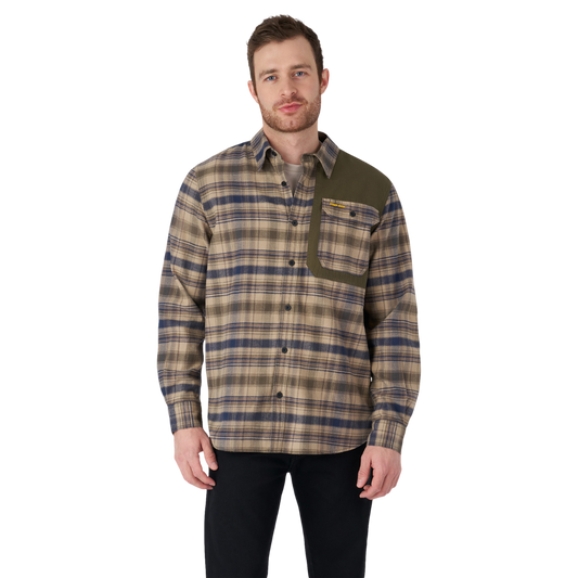Chemise en flanelle à carreaux Can-Am pour homme