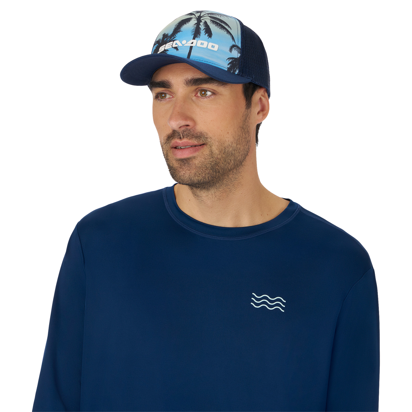 Casquette à filet Palm unisexe Sea-Doo