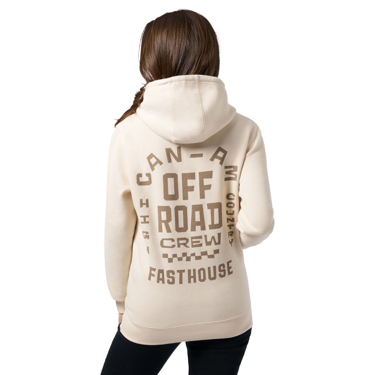 Chandail à capuchon Off-Road Crew Can-Am x Fasthouse pour femme