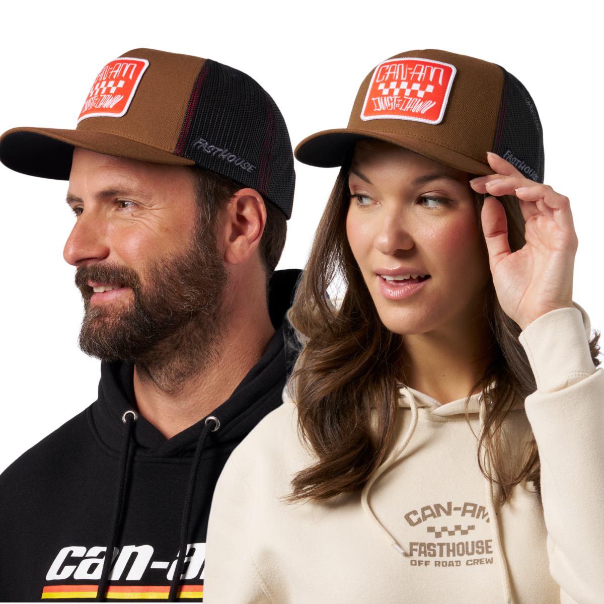 Casquette Dust avec Mesh Can-Am x Fasthouse unisexe