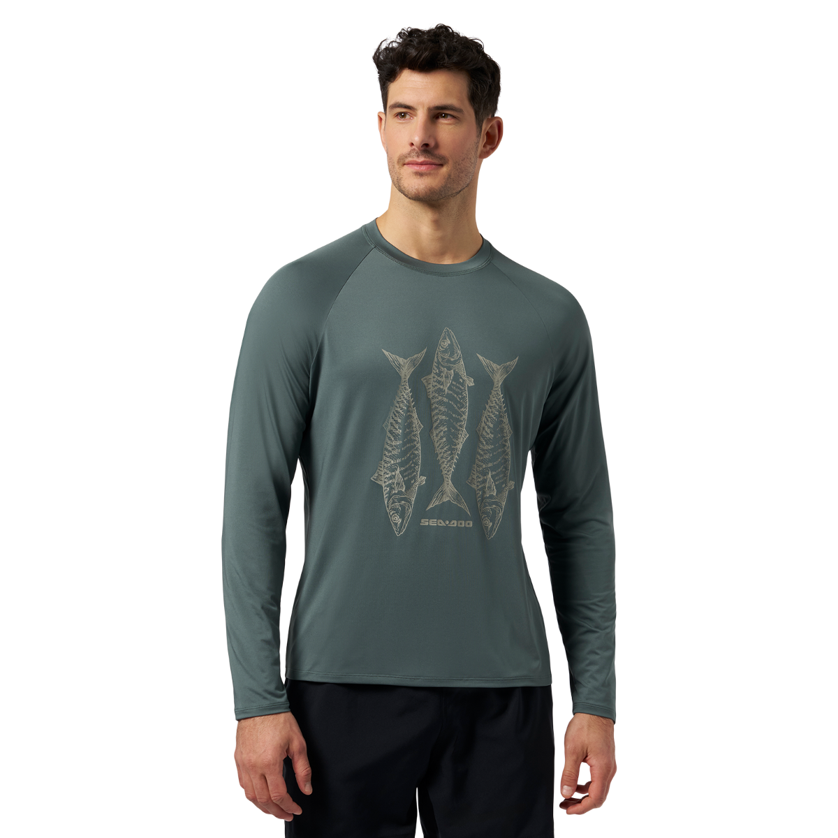 Chandail à manche longue protection solaire Fishing pour homme Sea-Doo