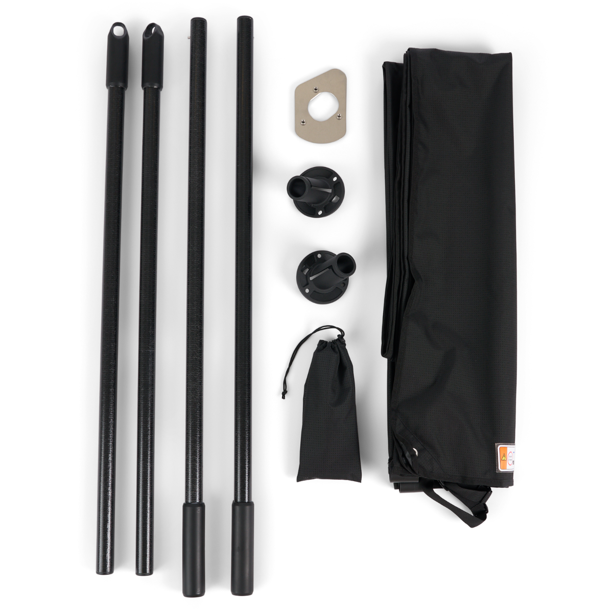 Extension de voile d'ombrage pour Toit Bimini 21 pi pour ponton Switch