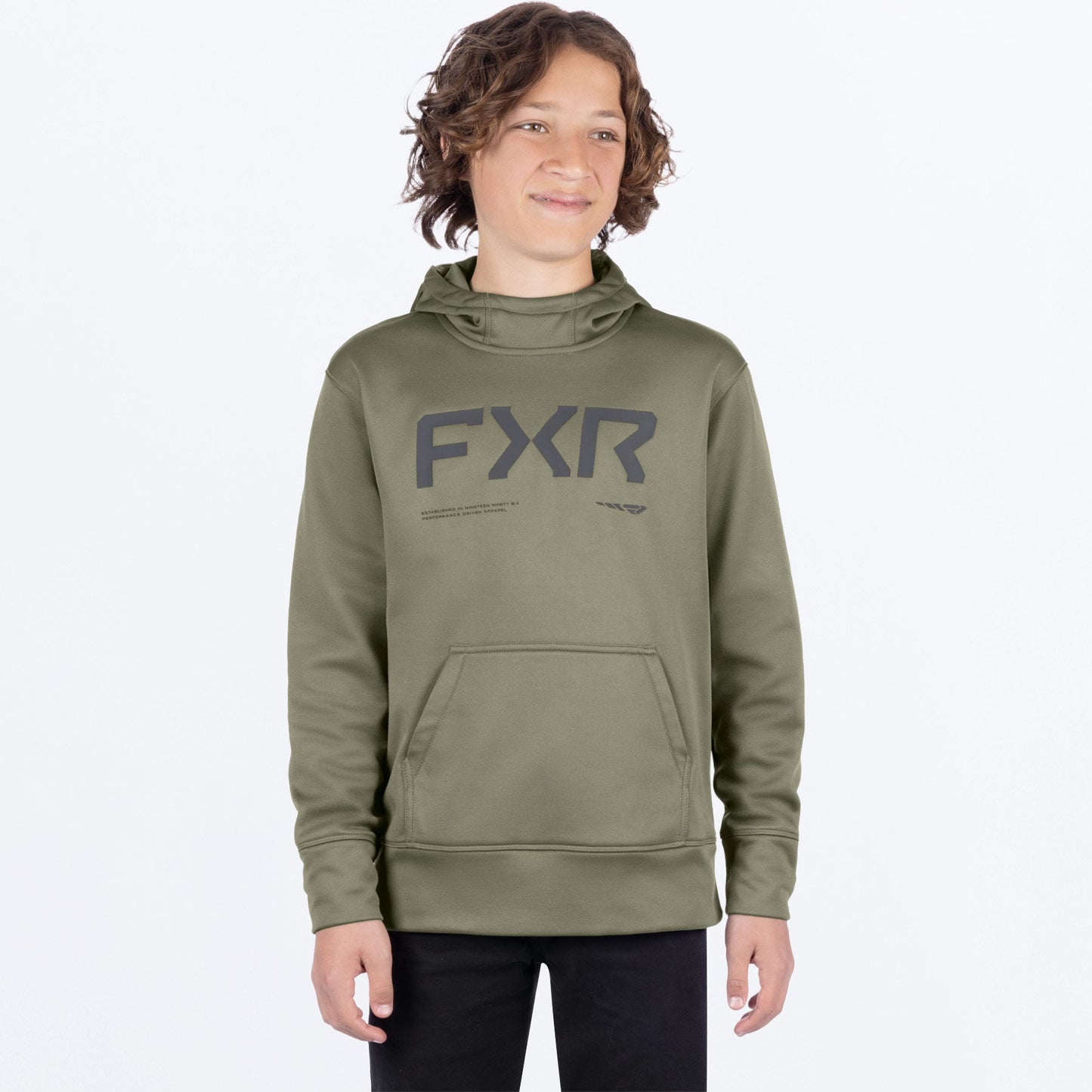 YthHydrogenTechPO_Hoodie_Moss_SKU_261505-_7900_Front