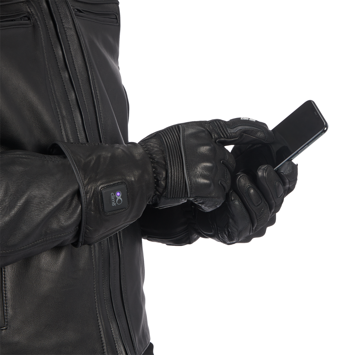 Gants Peerce Radiant en cuir unisexe CE/UKCA