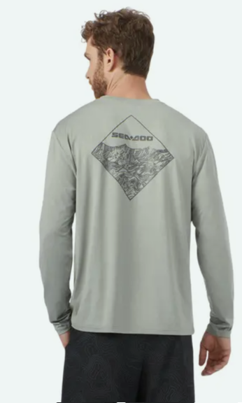 Chandail à manches longues avec protection UV pour homme