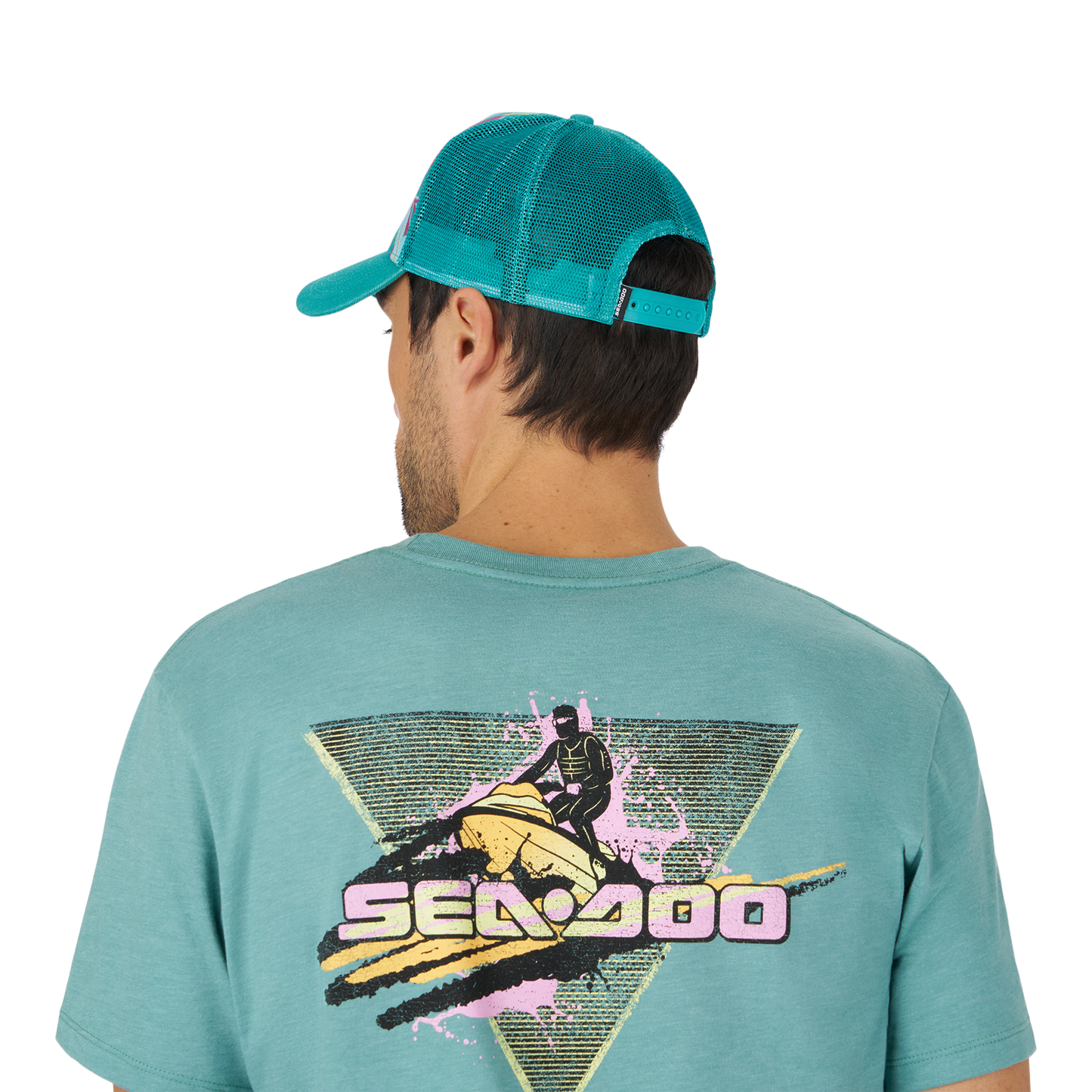 Casquette avec panneau en filet Sea-Doo Unisexe