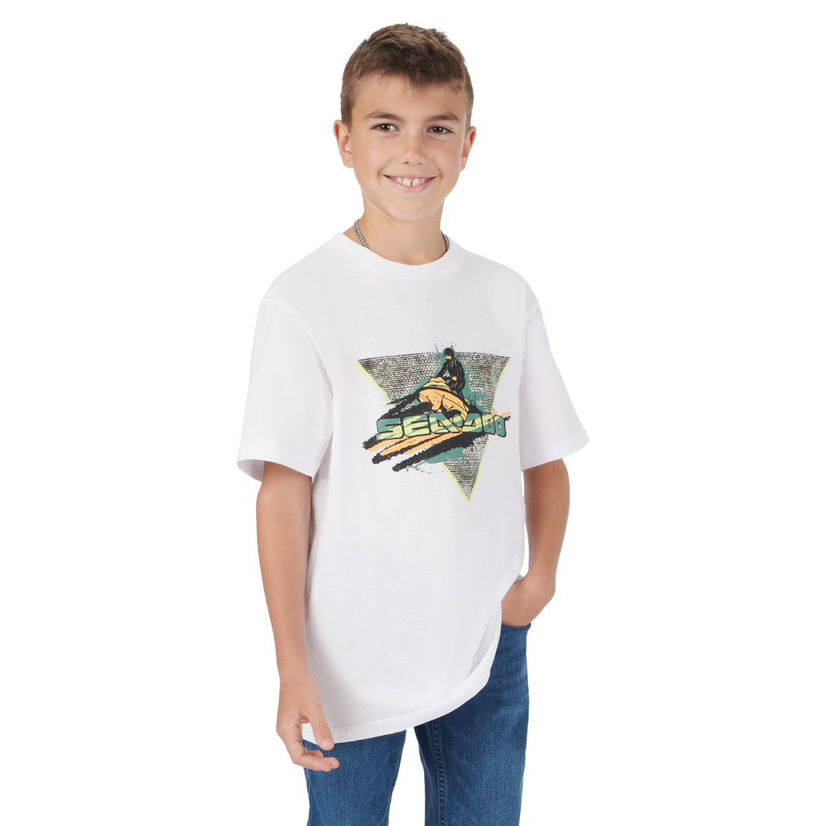 T-Shirt Nostalgic Sea-Doo Unisexe pour adolescent
