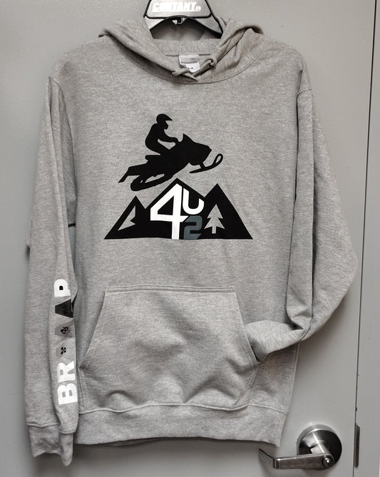 Hoodie Unisexe Motoneige 4u2