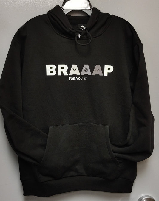 Hoodie BRAAAP gris pour homme