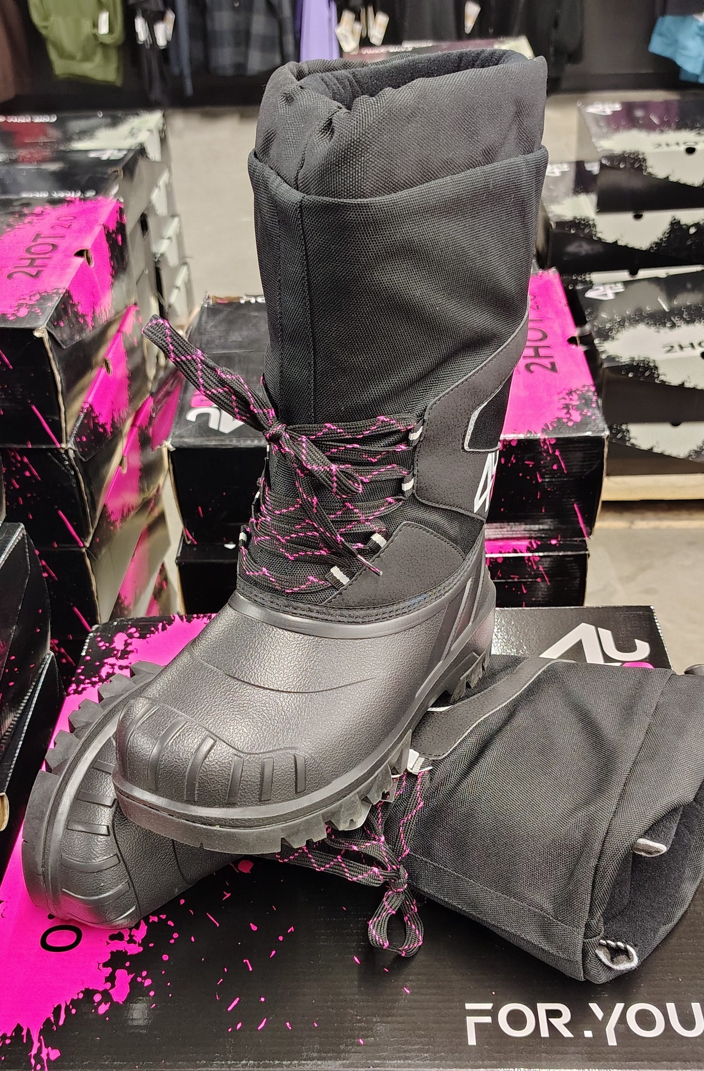 Bottes motoneige pour femme