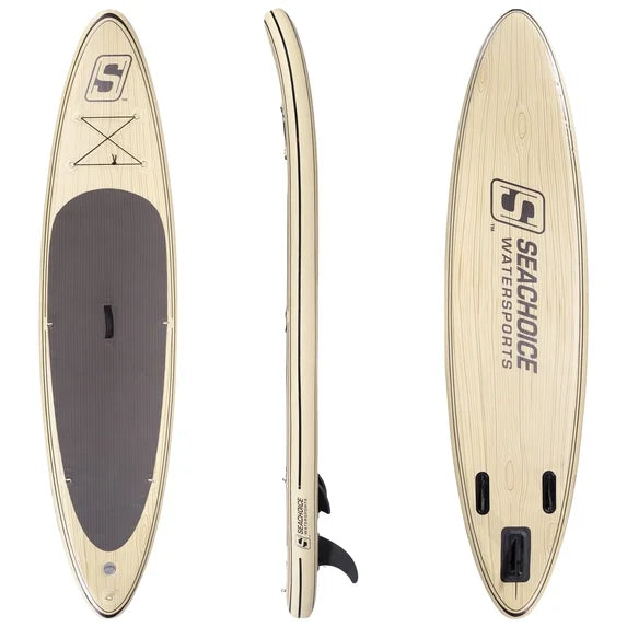 Paddleboard gonflable Seachoice 10ft 6'' Style Bois