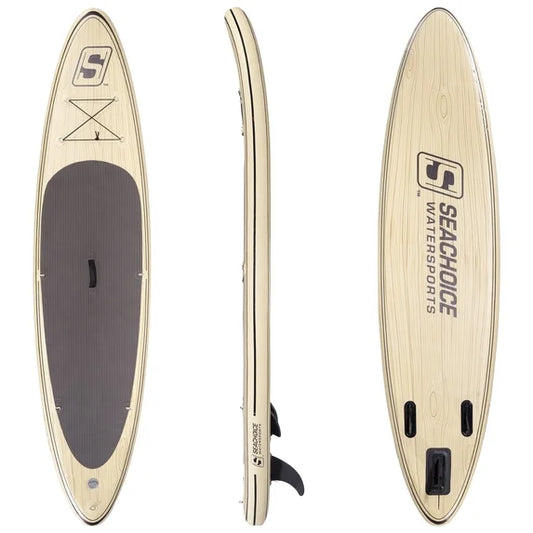 Paddleboard gonflable Seachoice 10ft 6'' Style Bois