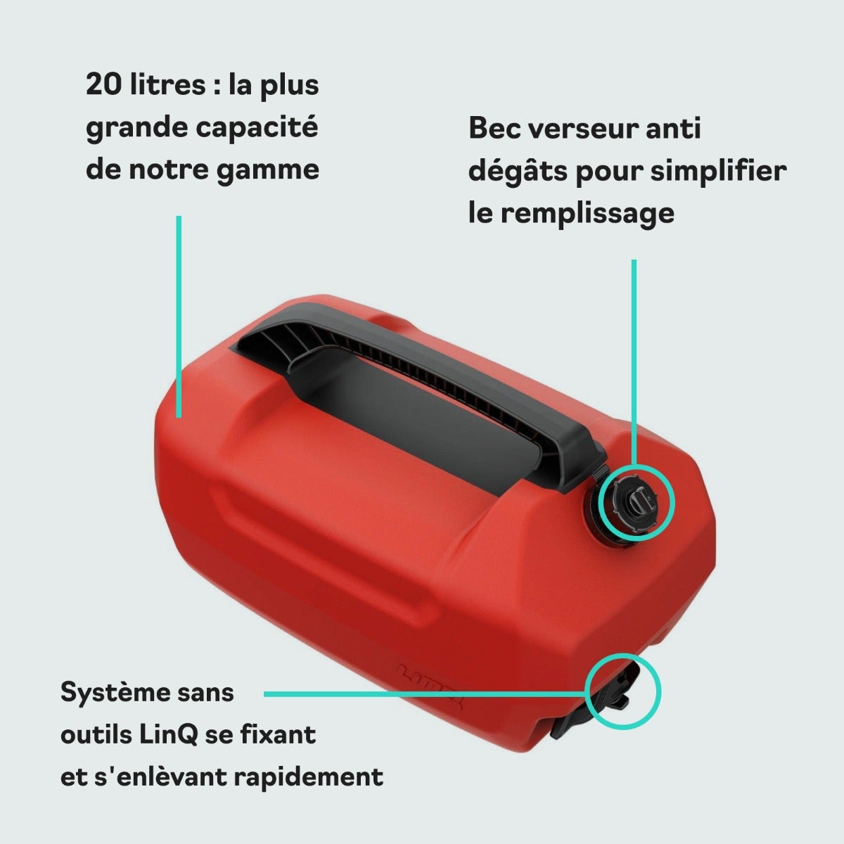Bidon d'essence LinQ (20 L)