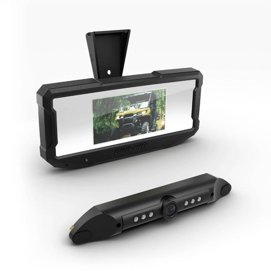 Miroir central avec caméra de vision arrière et moniteur Can-Am