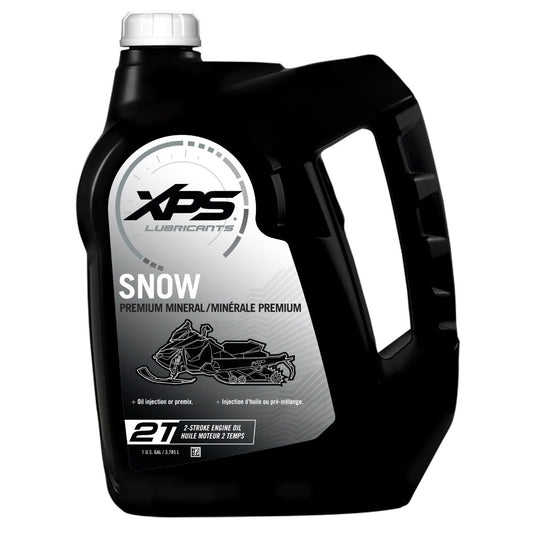 Huile minérale premium 2T XPS pour motoneige (3.7 L)