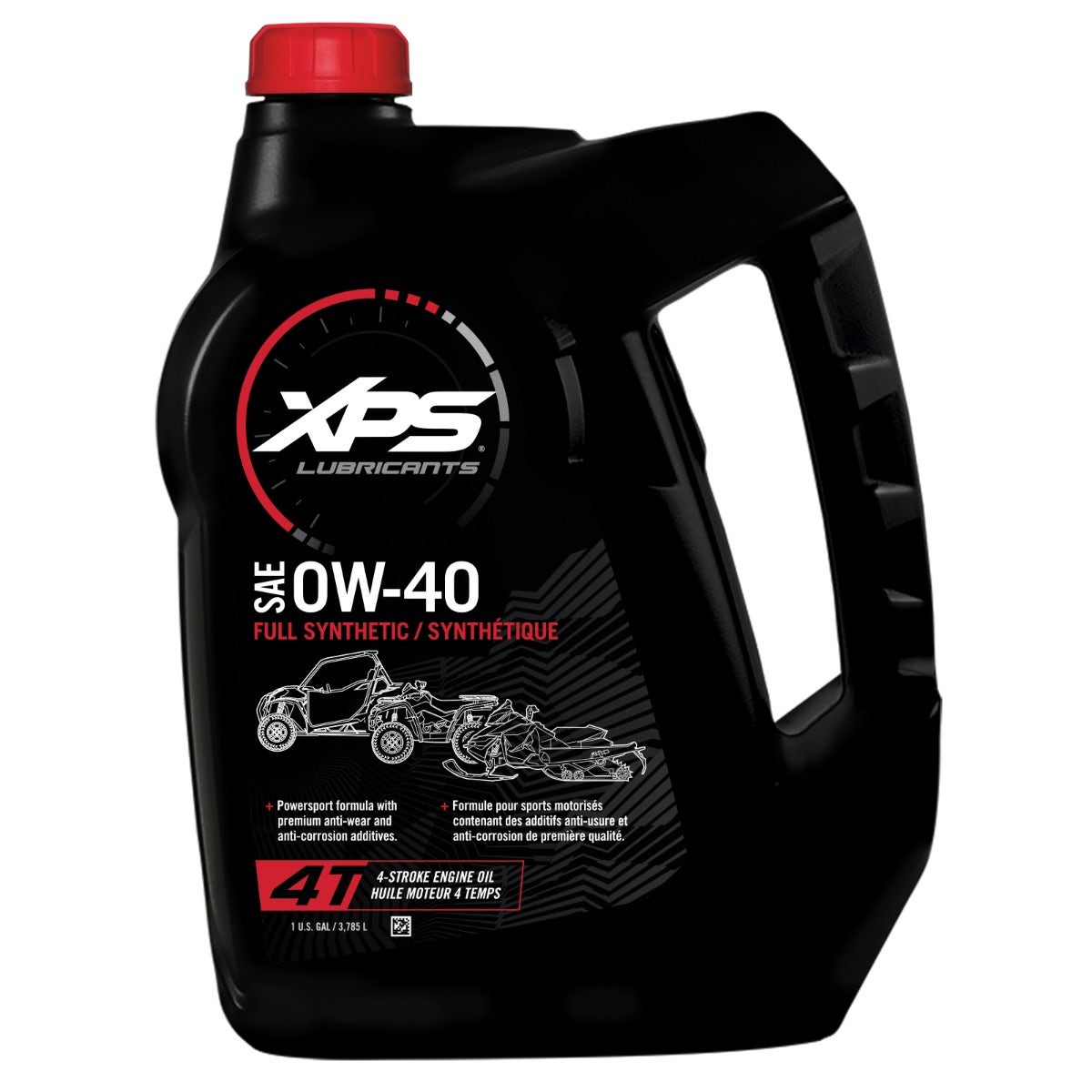 Ski-Doo 0W-40 - Huile synthétique 4T XPS (3.7 L)*