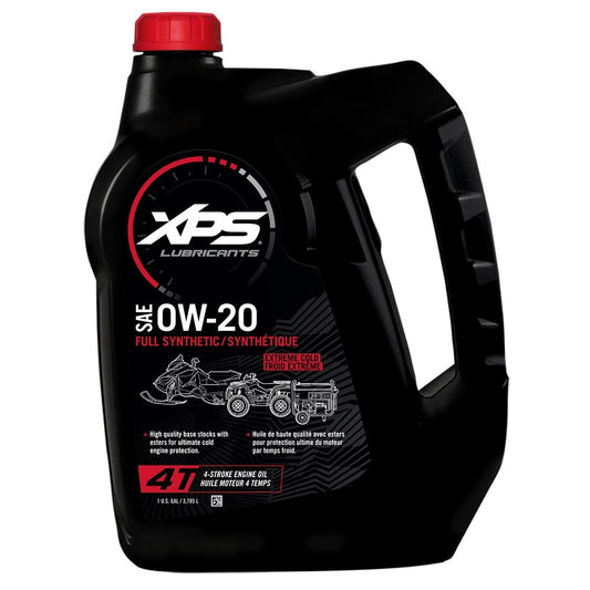 Ski-Doo 0W-20 - Huile synthétique 4T pour froid extrême XPS (3.7 L)*