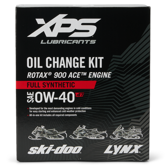 Ensemble de changement d'huile synthétique 4T 0W-40 XPS pour moteur Rotax 900 ACE*