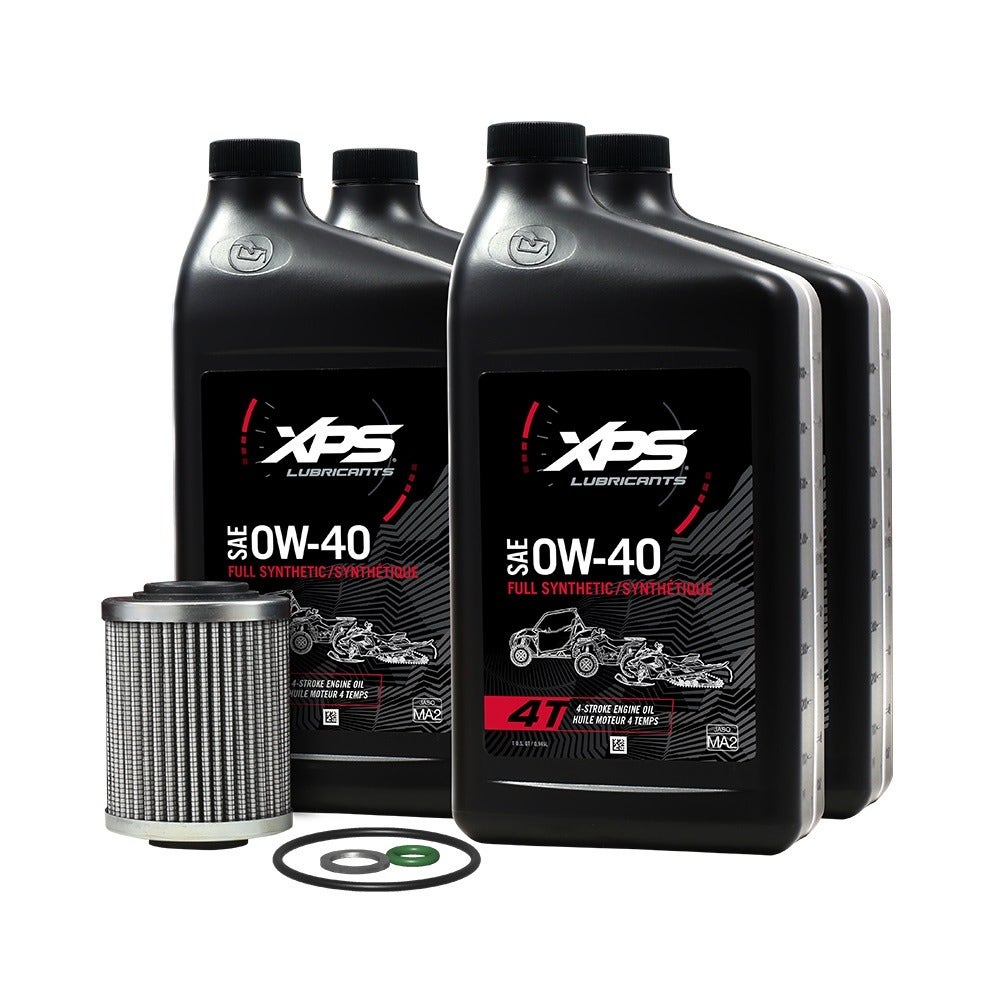 Ensemble de changement d'huile synthétique 4T 0W-40 XPS pour moteur Rotax 1200 4-TEC*