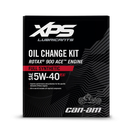 Ensemble de changement d'huile synthétique 4T 5W-40 XPS pour moteur Rotax 900cc*