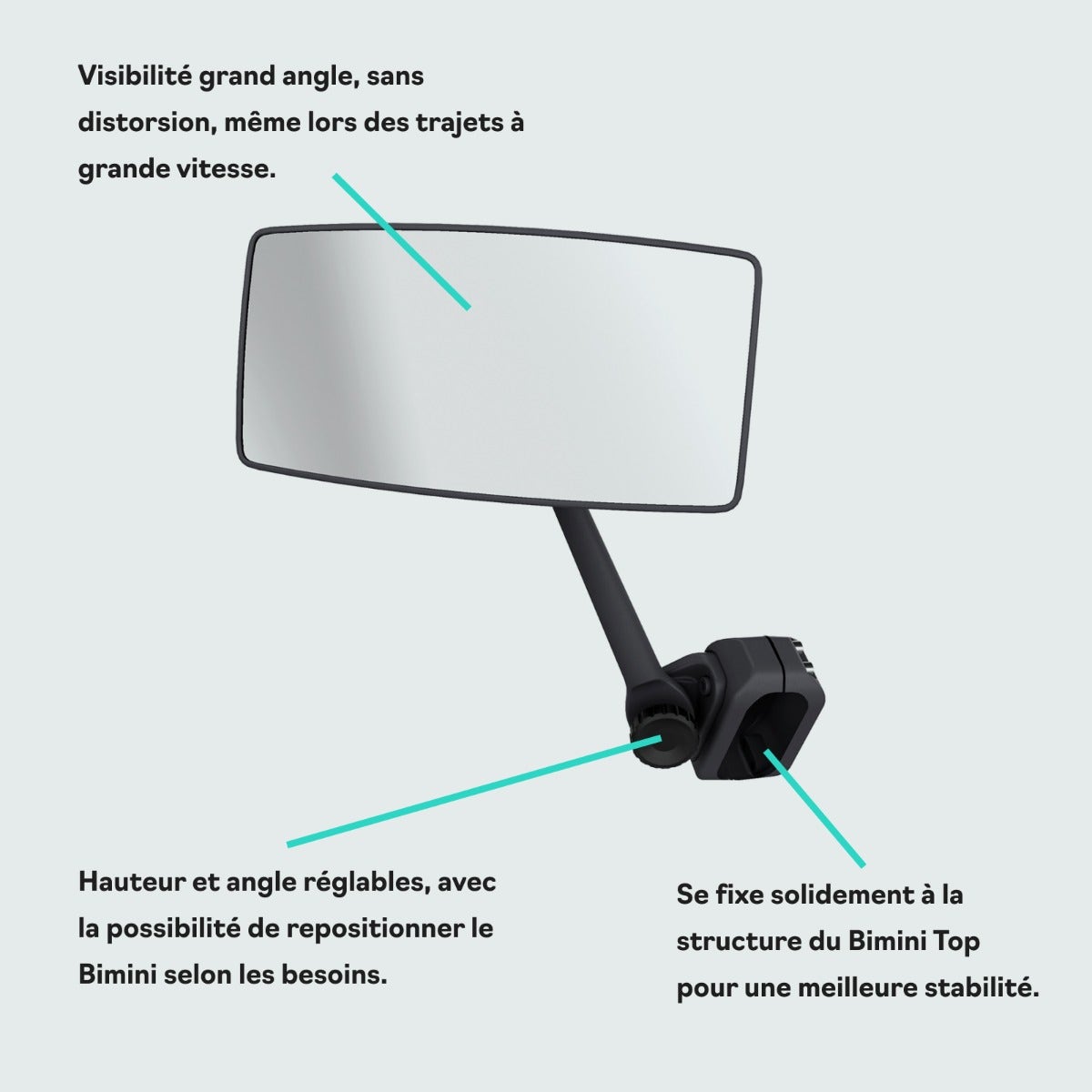 Rétroviseur pour ponton Switch