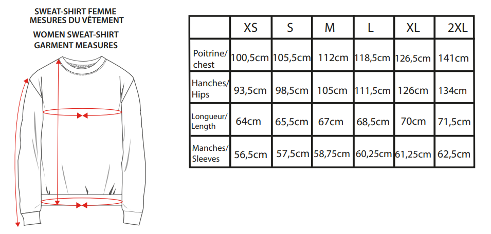 Coton ouaté style crewneck BRAAAP pour femme
