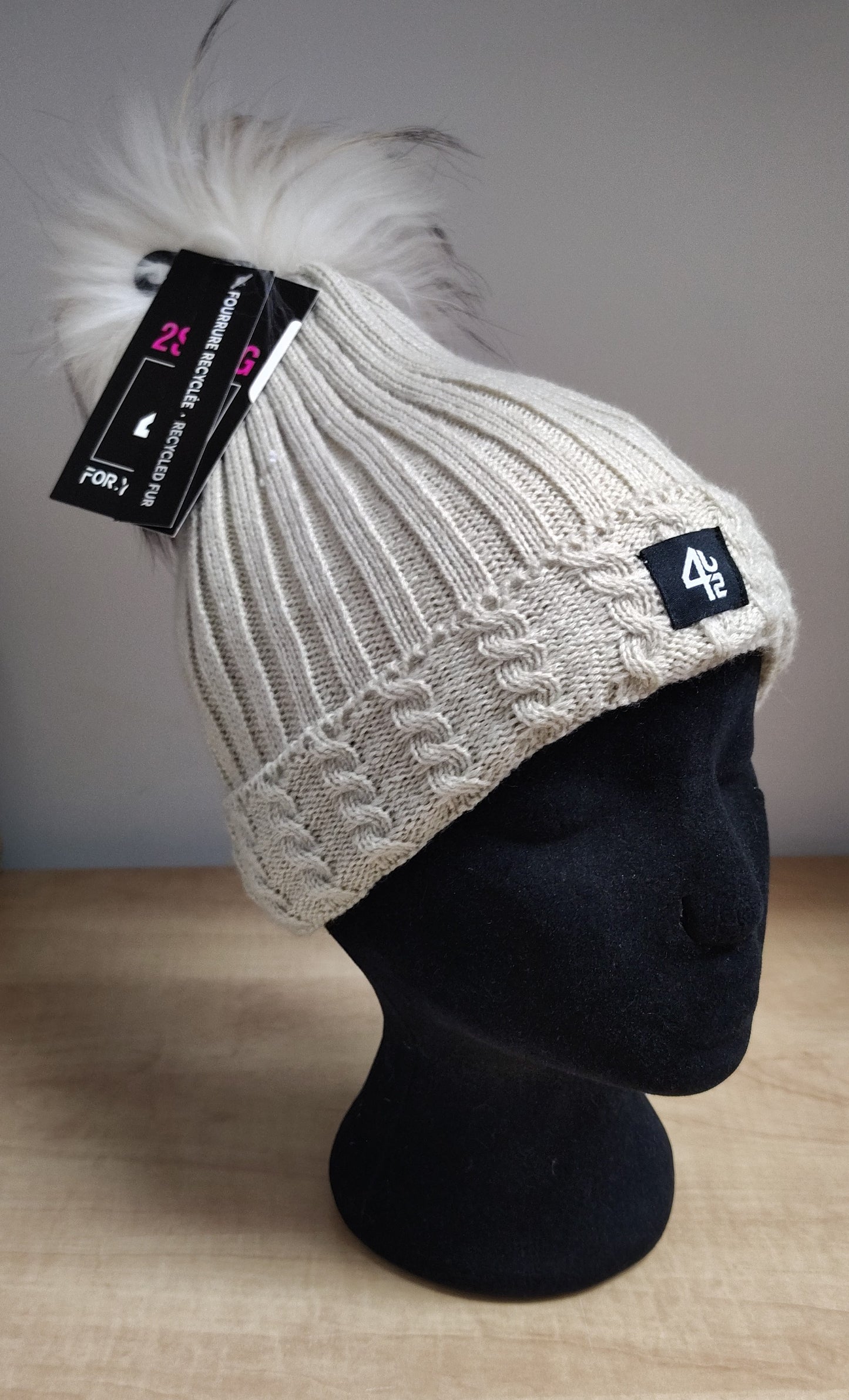 Tuque Acrylique Beige