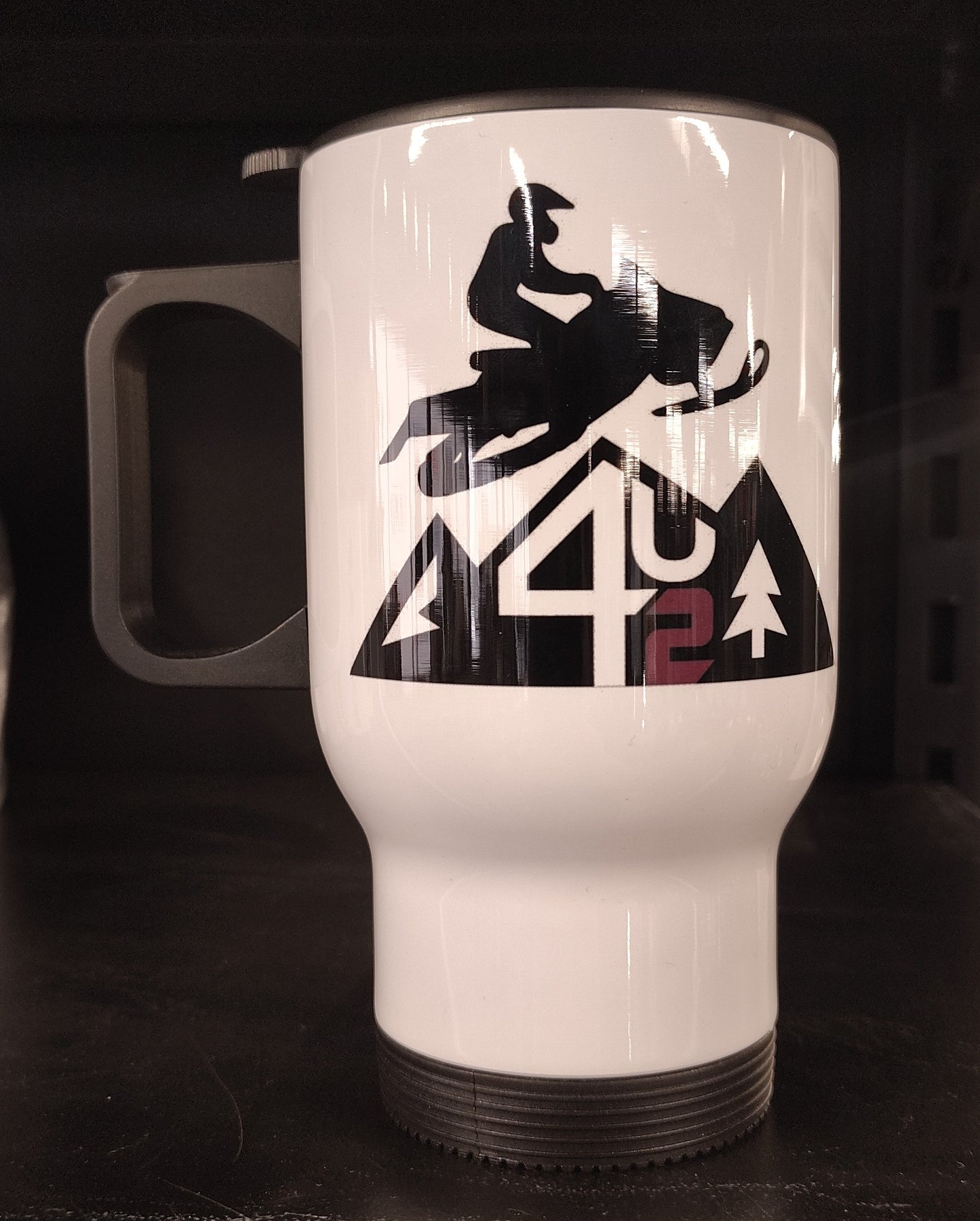 Tasse de voyage rose 4u2