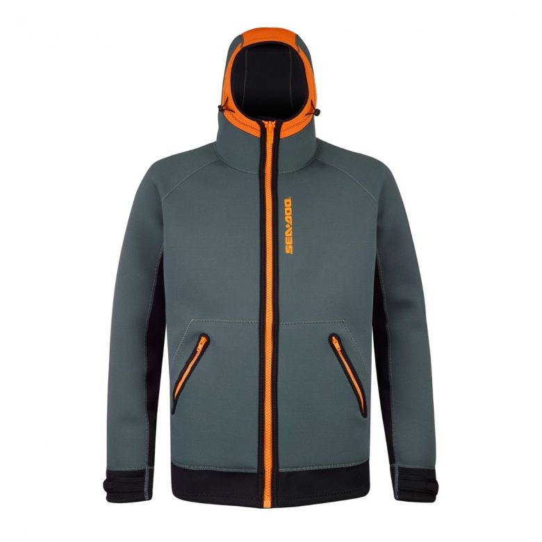 <transcy>Men's Neoprene Riding Jacket</transcy>